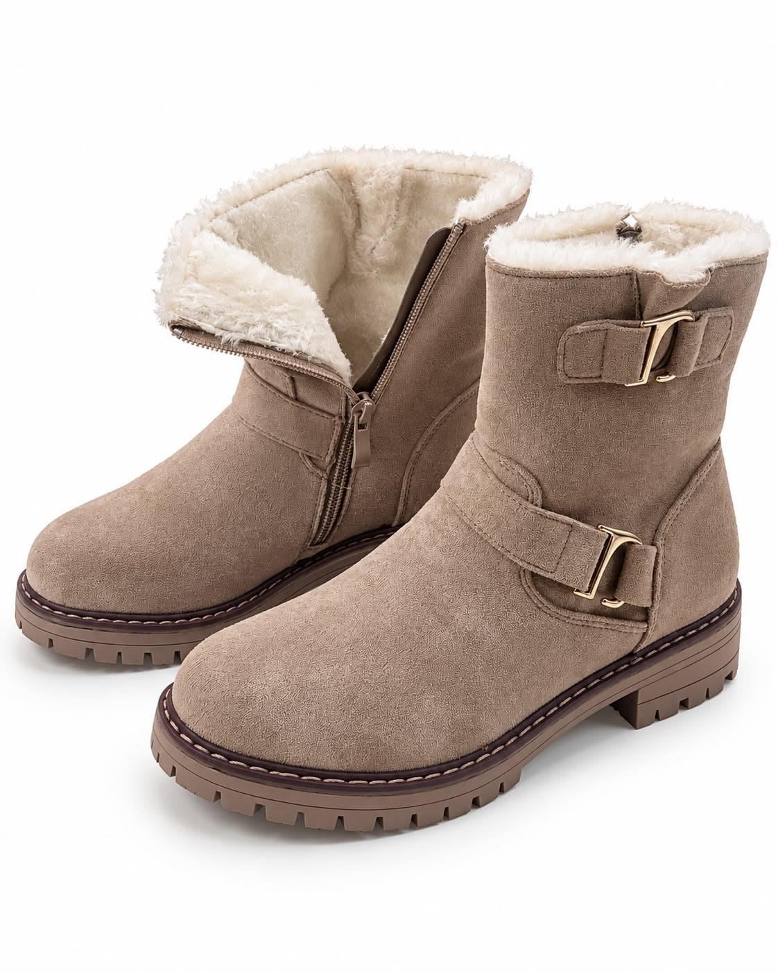 Botas de niña con forro por dentro
