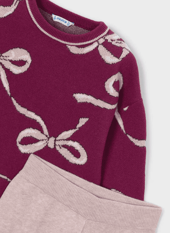 Conjunto pantalón y jersey niña