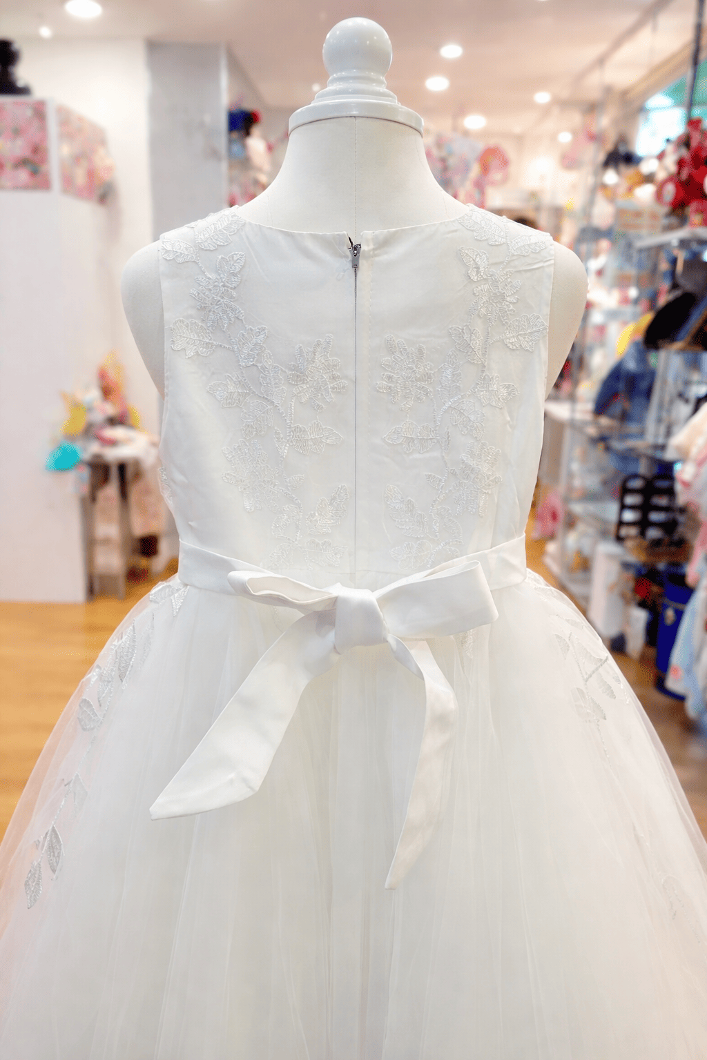 Vestido largo de ceremonia