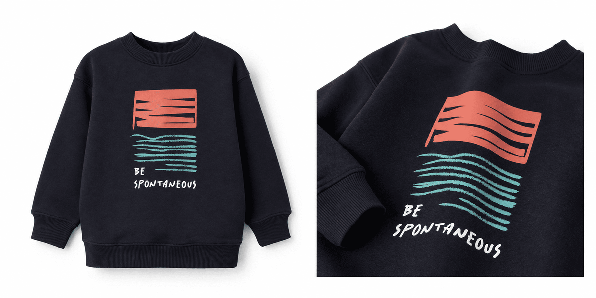 Sudadera sin capucha