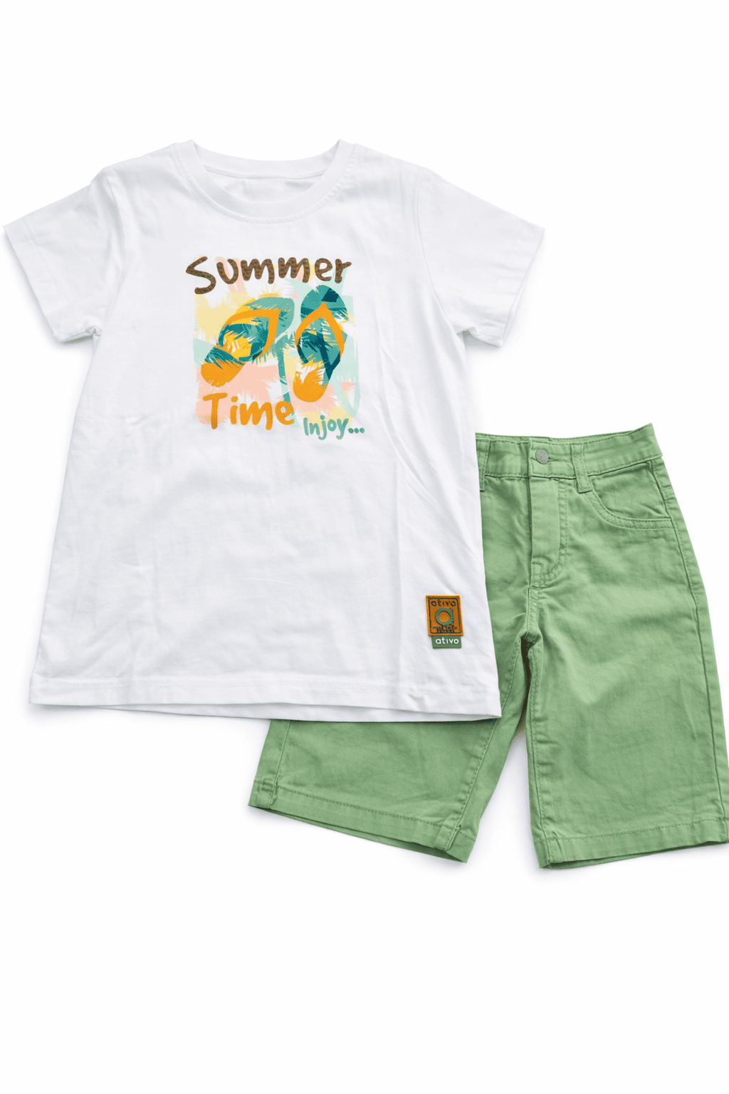 Conjunto casual con bermuda