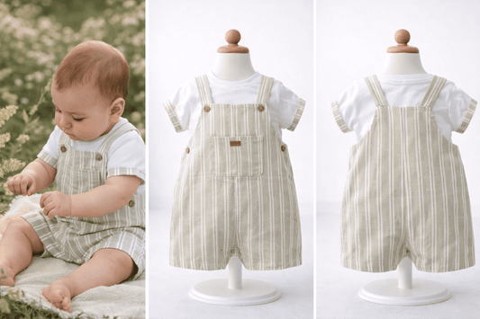 Conjunto camiseta con peto