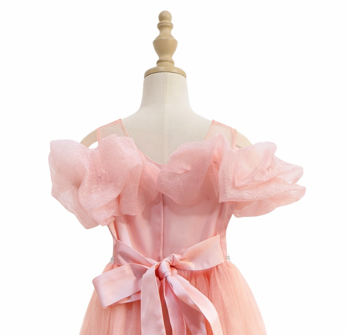 Vestido largo de ceremonia