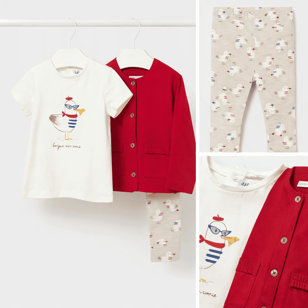 Conjunto de niña 3 piezas