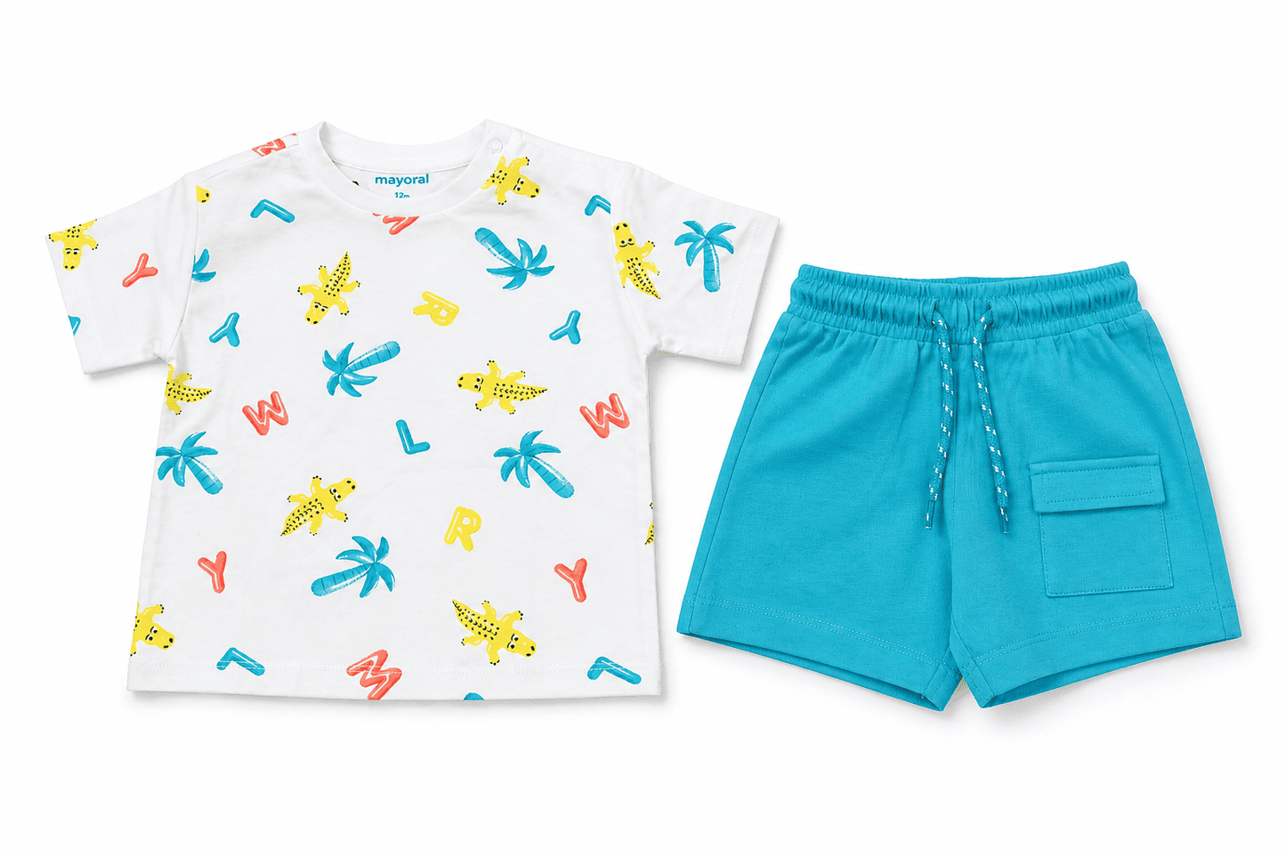 Conjunto camiseta con short