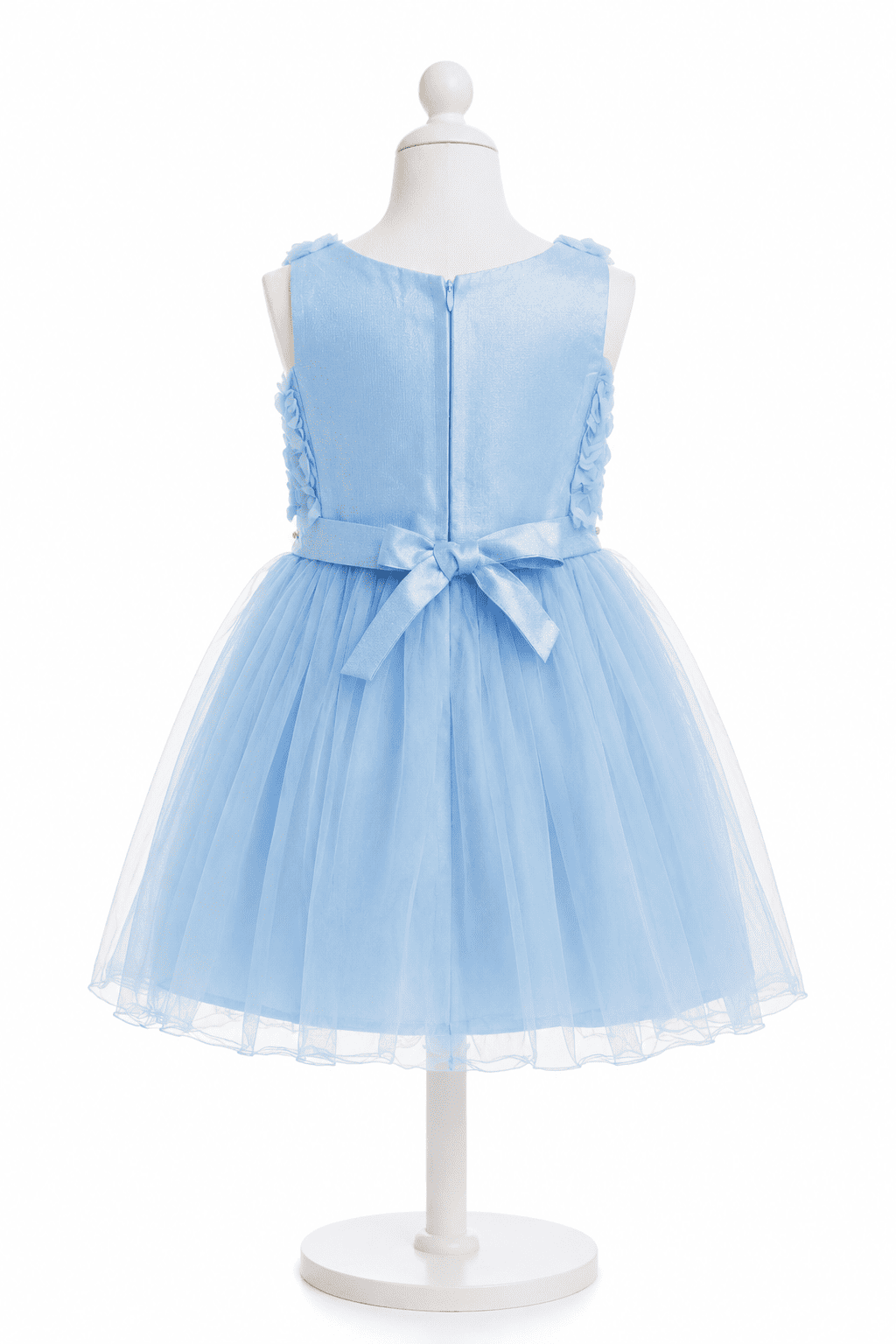 Vestido corto de ceremonia con bolso 2-12 Años