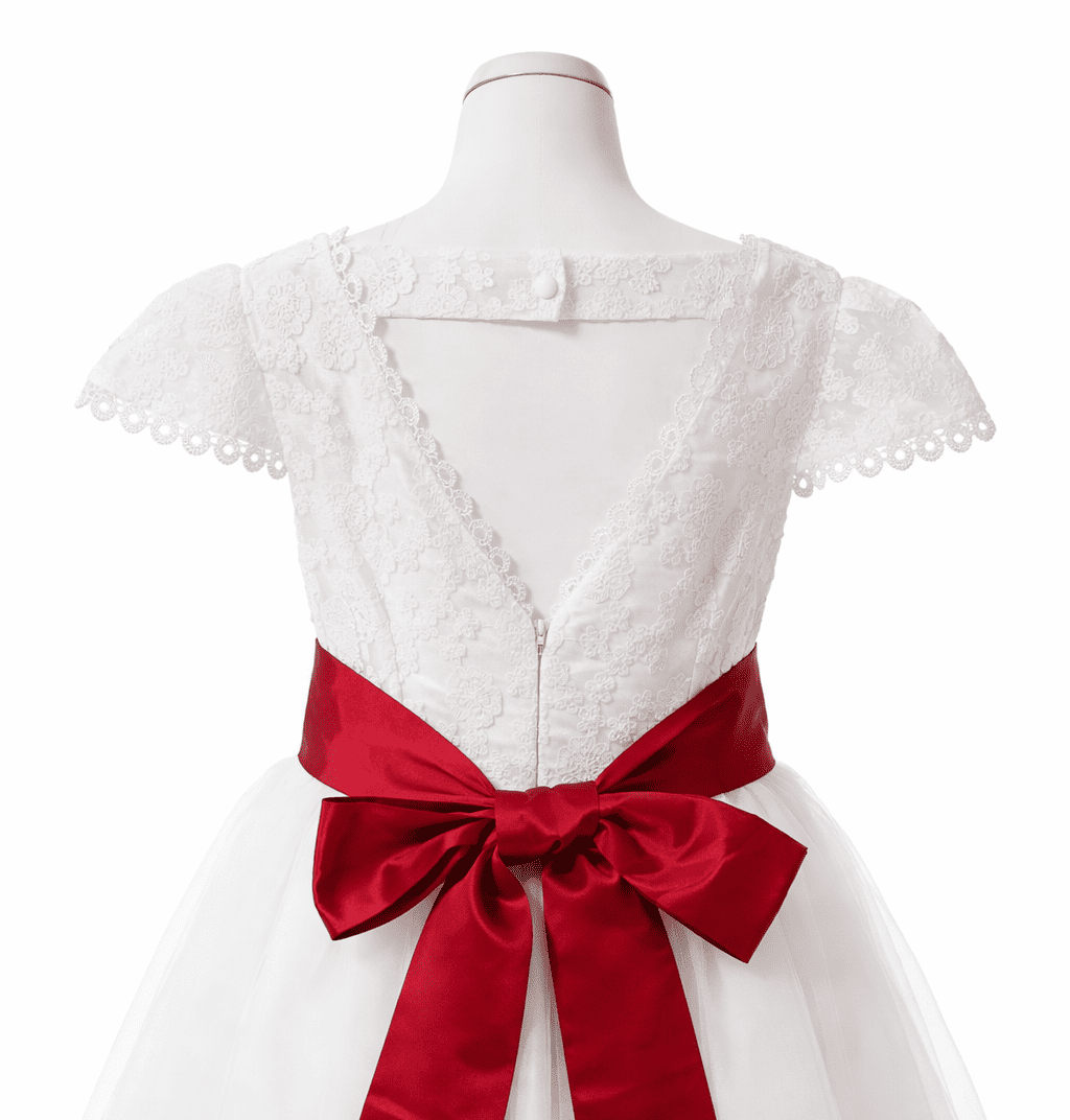 Vestido largo de ceremonia