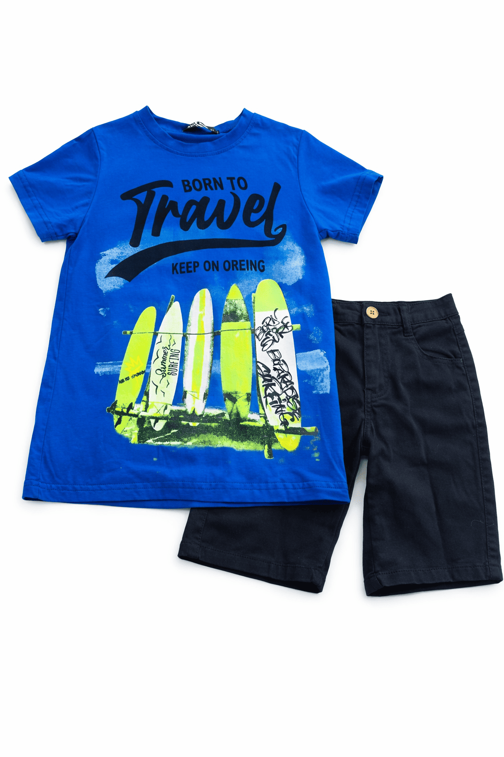 Conjunto camiseta con short