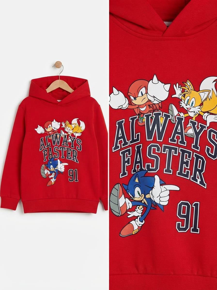 Sudadera de niño de Sonic
