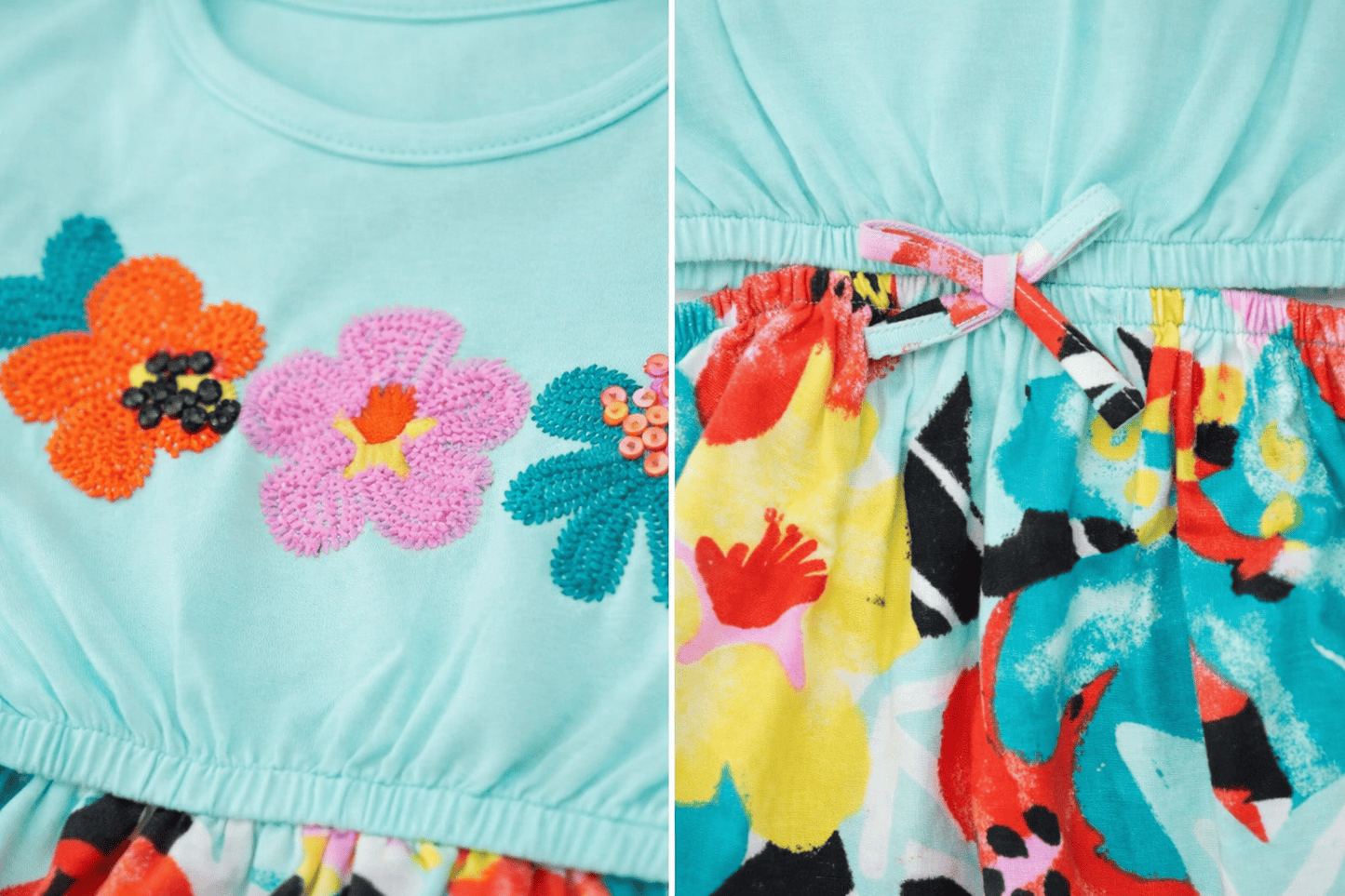 Vestido casual 6-10 Años