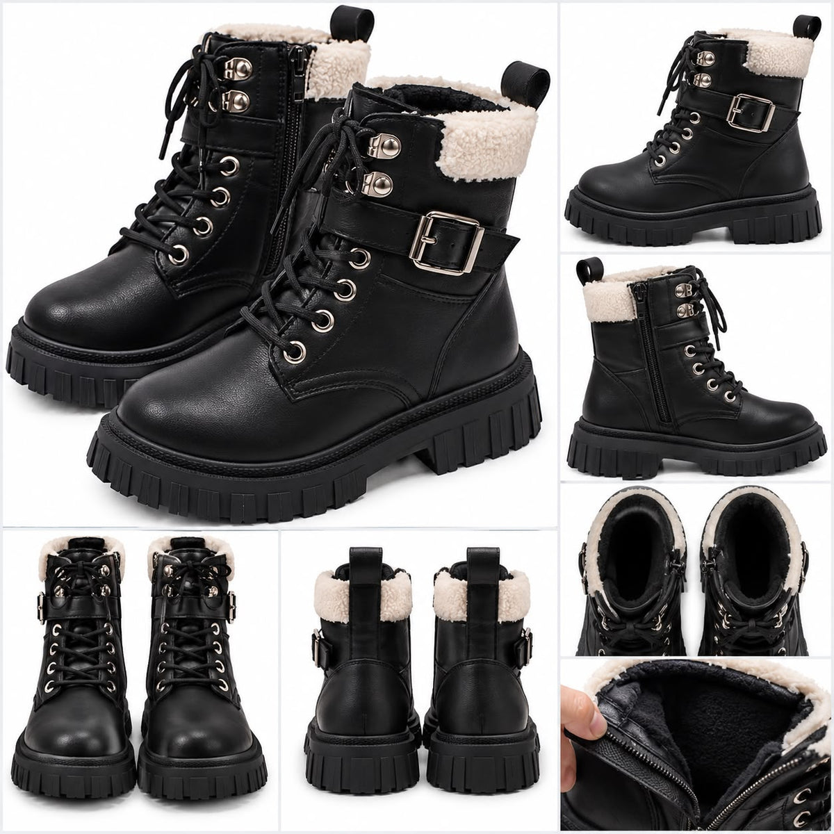 Botines negros