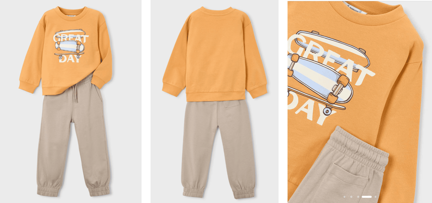 Conjunto sudadera con pantalón