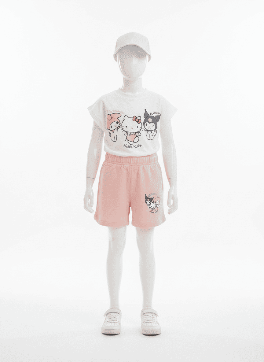 Conjunto casual Kuromi