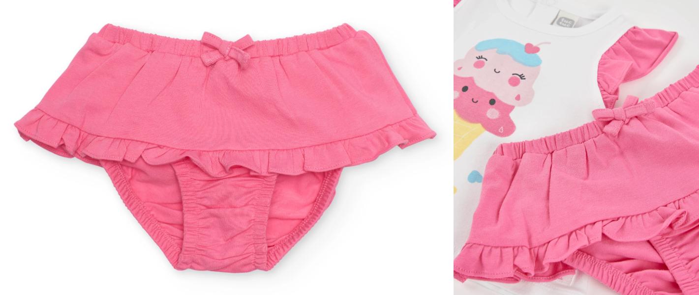 Conjunto con braga 1m - 12meses