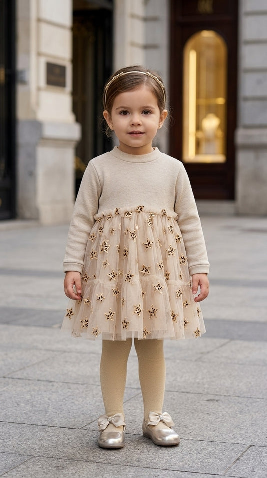 Vestido manga larga