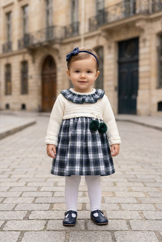 Vestido casual de niña