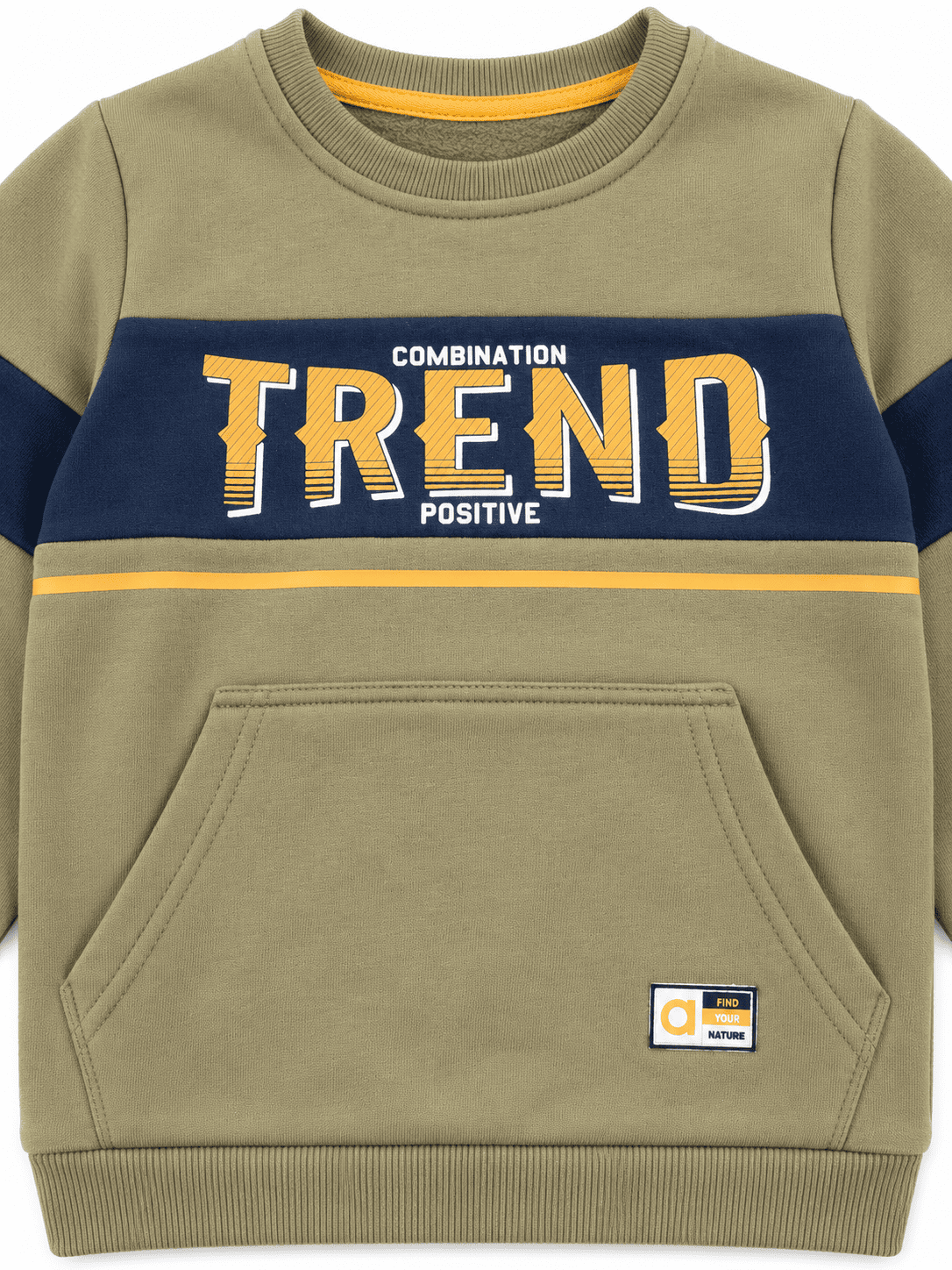 Sudadera de niño sin capucha