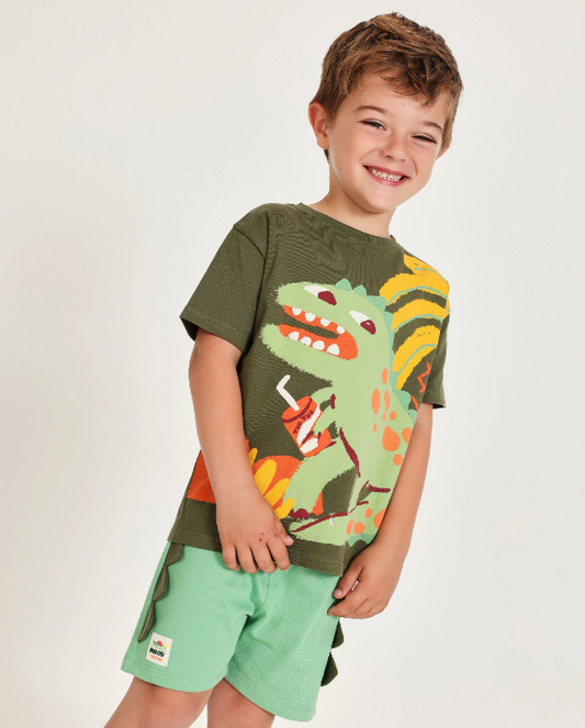 Conjunto camiseta con short 3-6 Años
