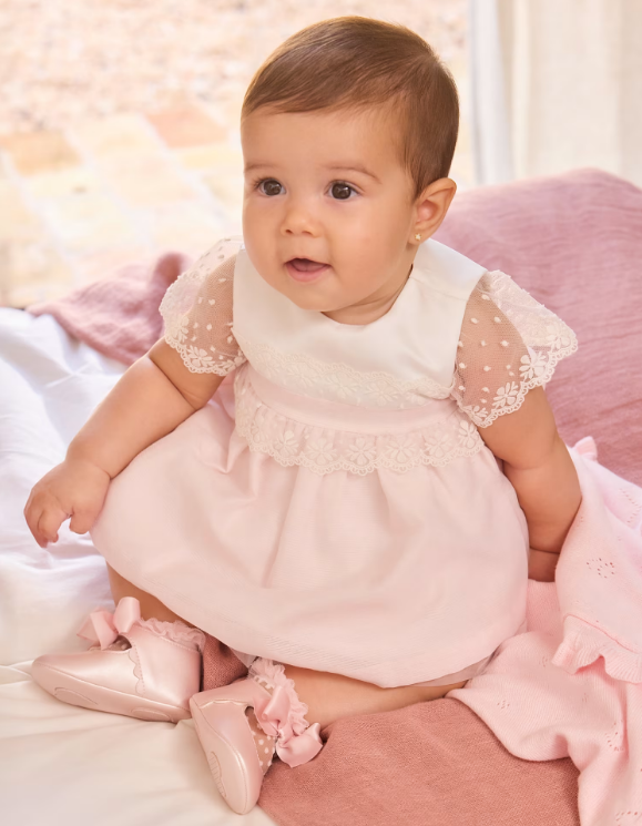 Vestido de ceremonia 4m-18 Meses