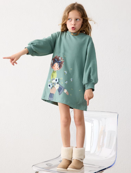 Vestido de felpa