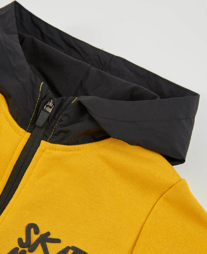 Sudadera de niño de felpa con capucha y bolsillo canguro