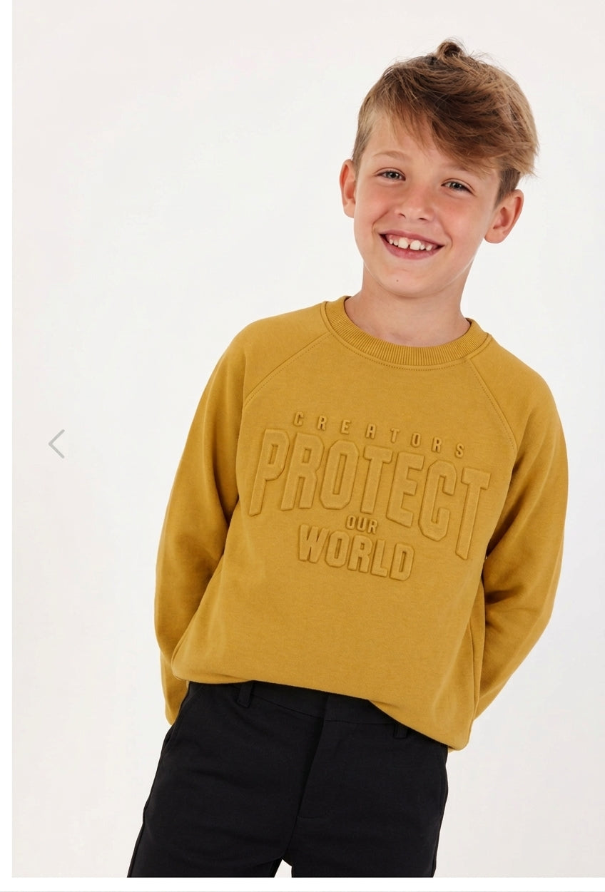 Sudadera de niño sin capucha