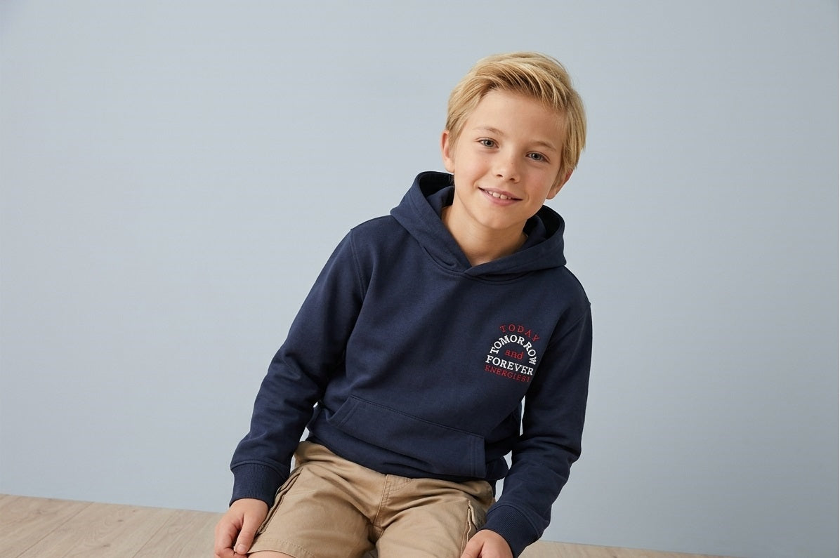 Sudadera de niño con capucha