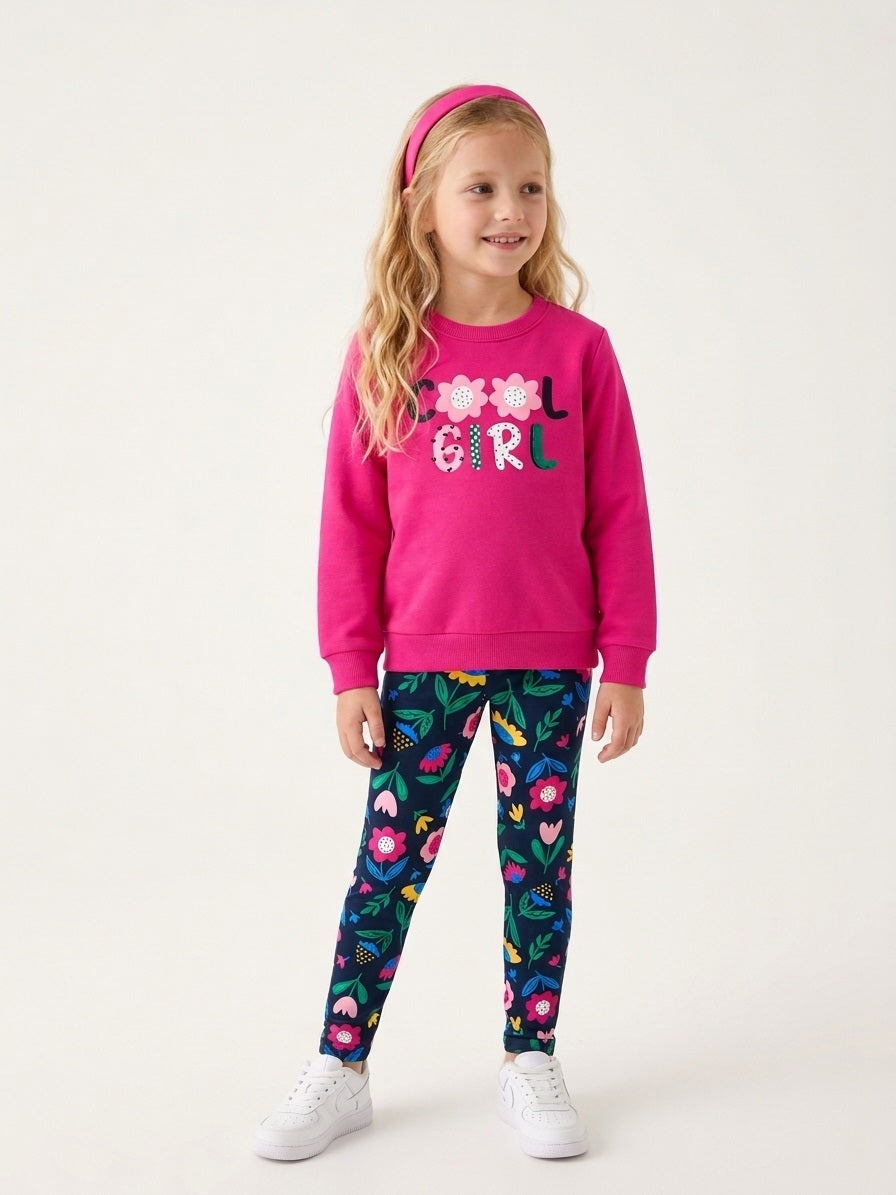 Conjunto de sudadera con leggins