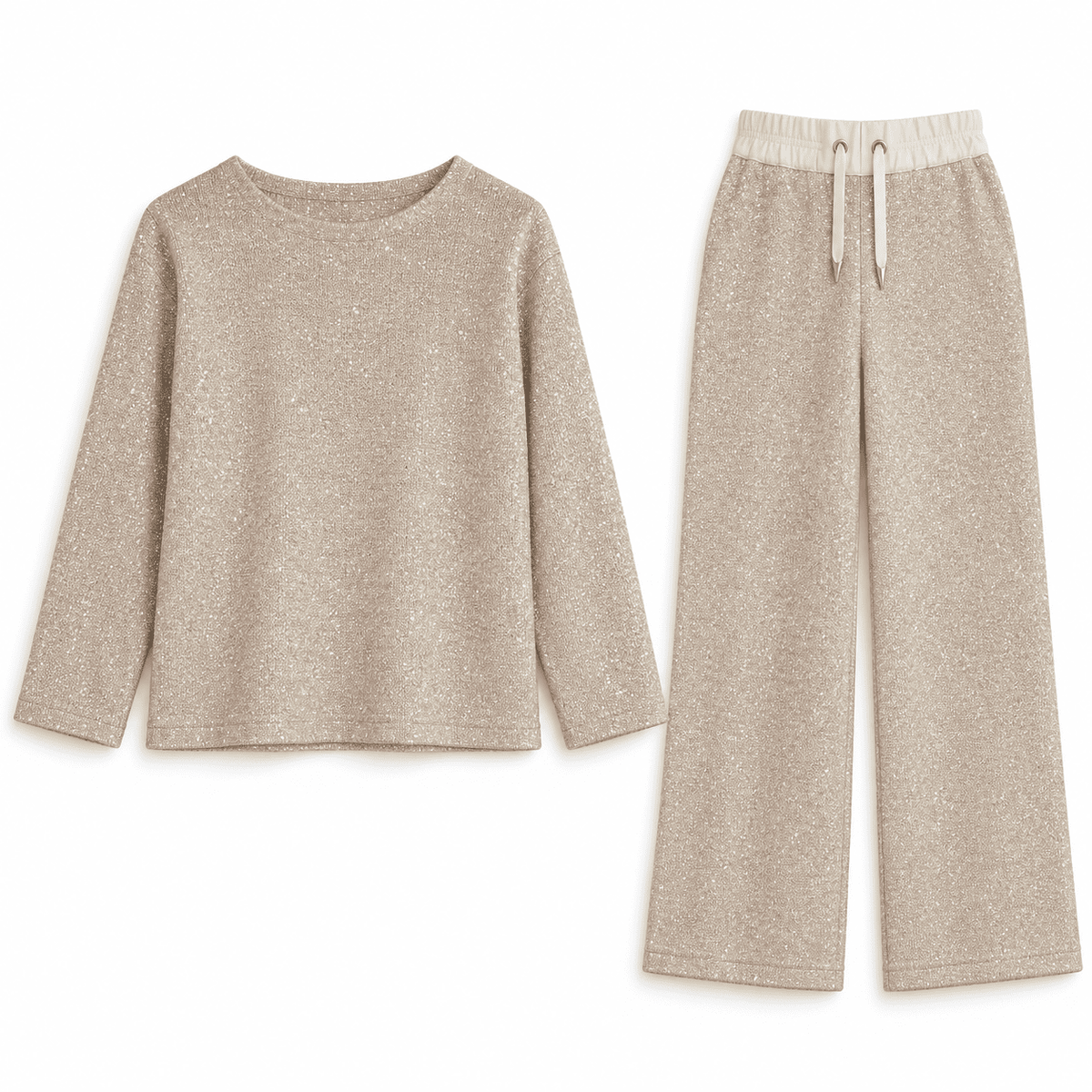 Conjunto de niña de punto