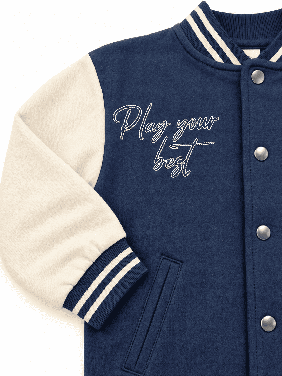 Sudadera estilo bomber