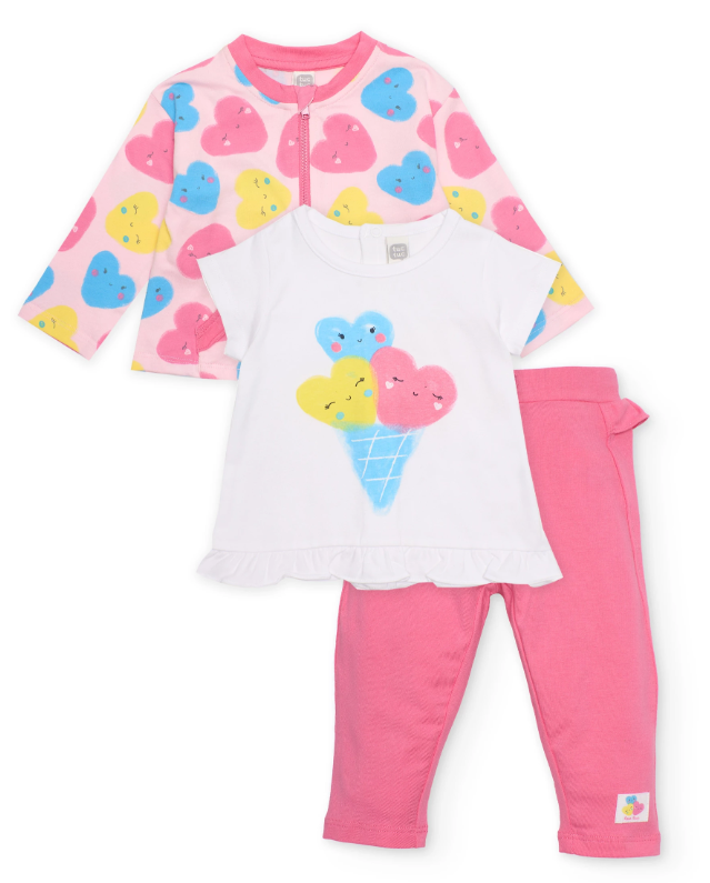 Conjunto 3 piezas 6m-24meses
