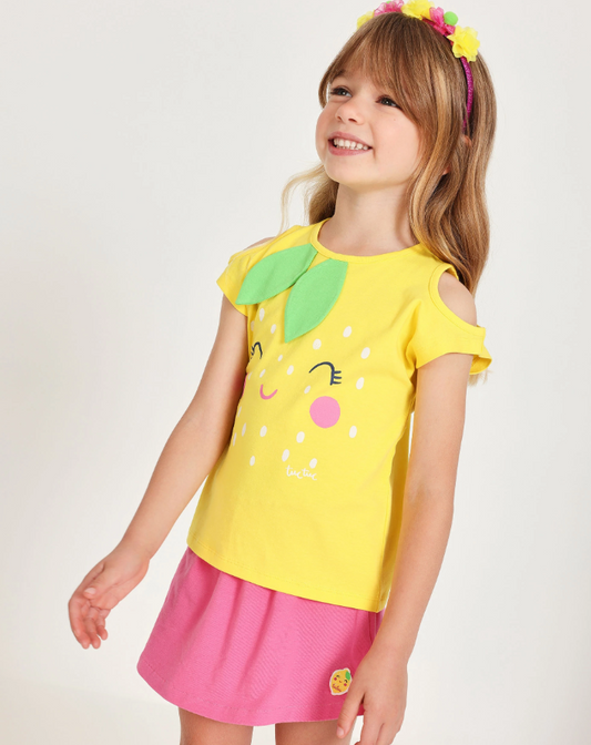 Conjunto camiseta con short