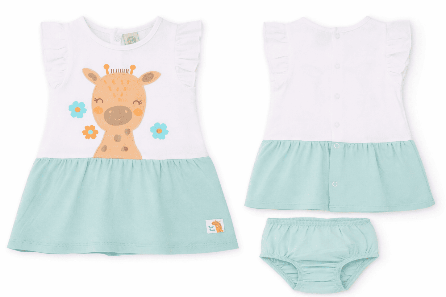 Vestido con braga 6m - 24 meses