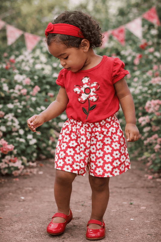 Conjunto casual camiseta con short