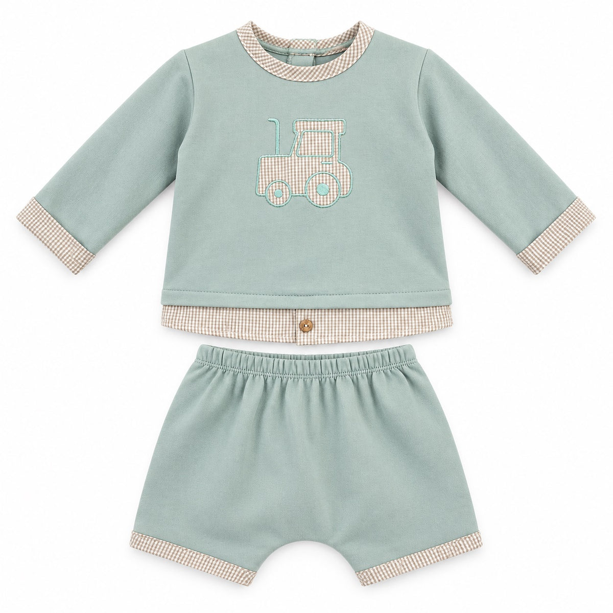 Conjunto de niño sudadera con short