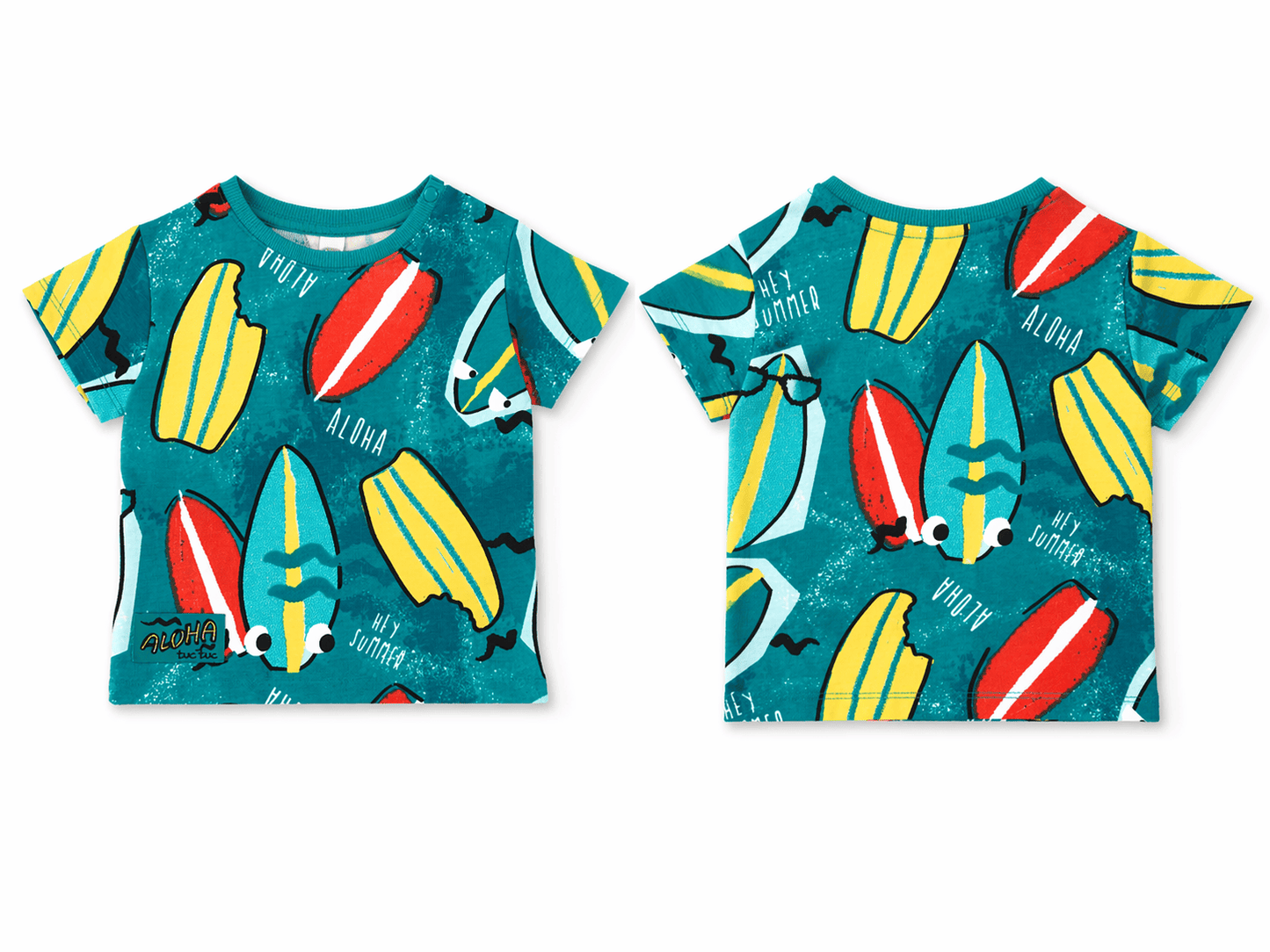 Conjunto camiseta con short 4-8 Años