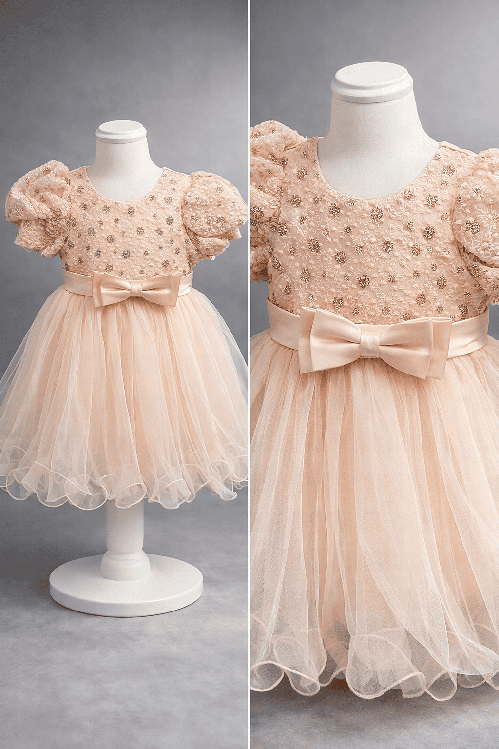 Vestido de ceremonia 6m - 36meses