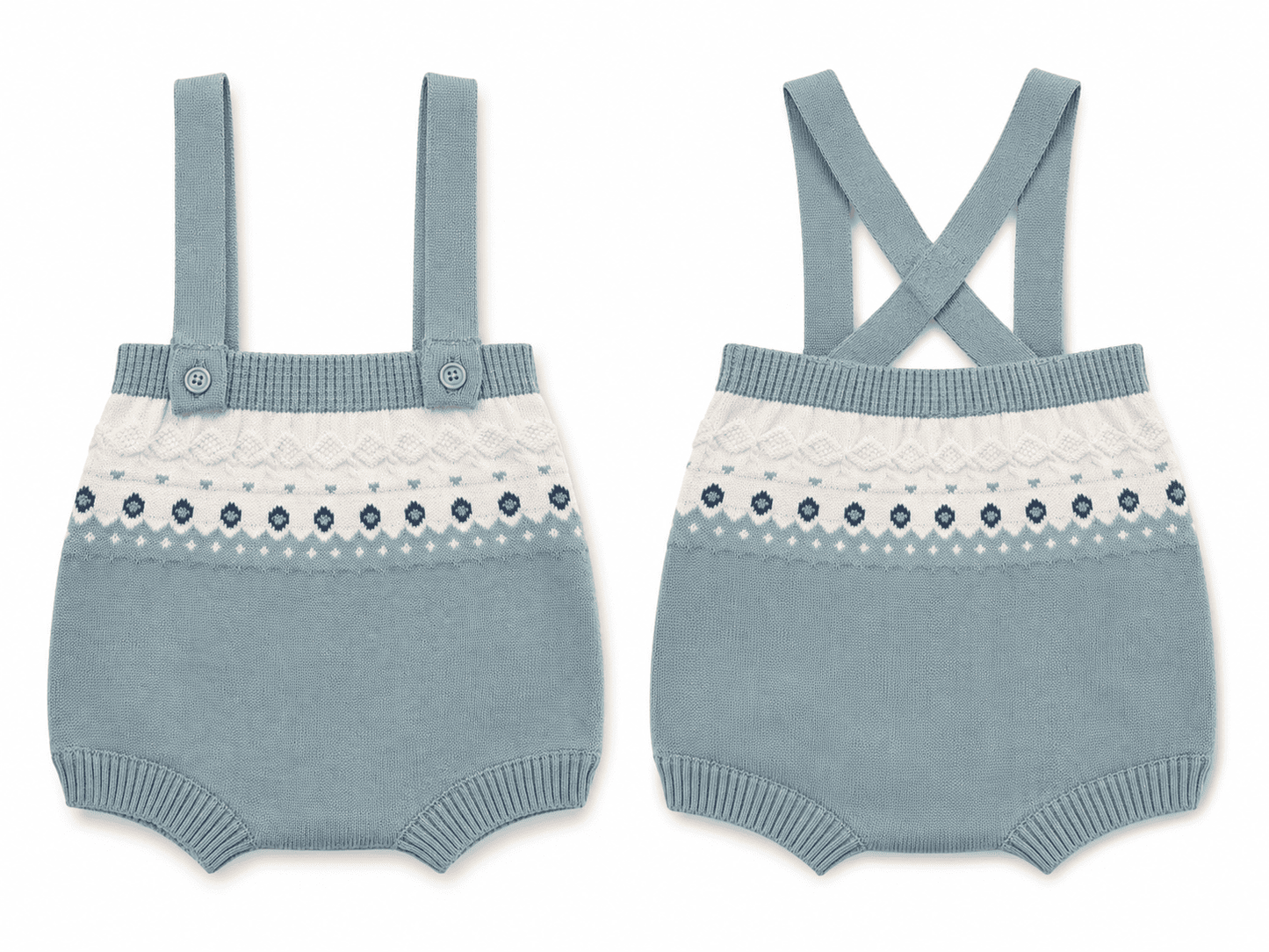 Conjunto de punto de niño