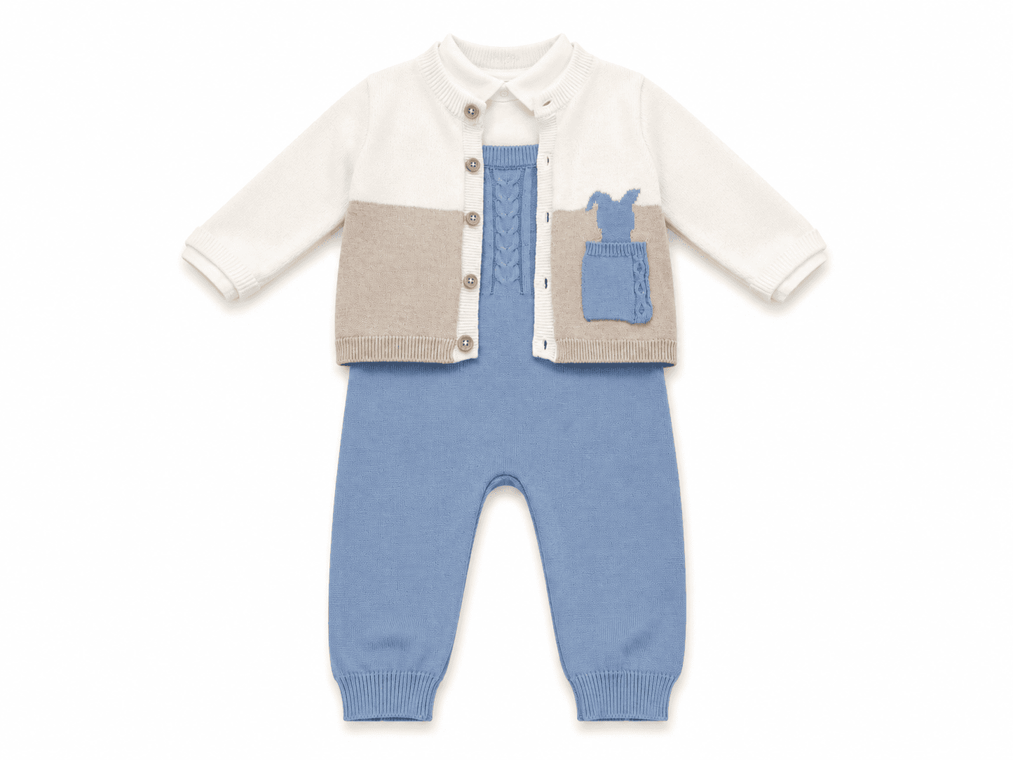 Conjunto de niño tricotosa