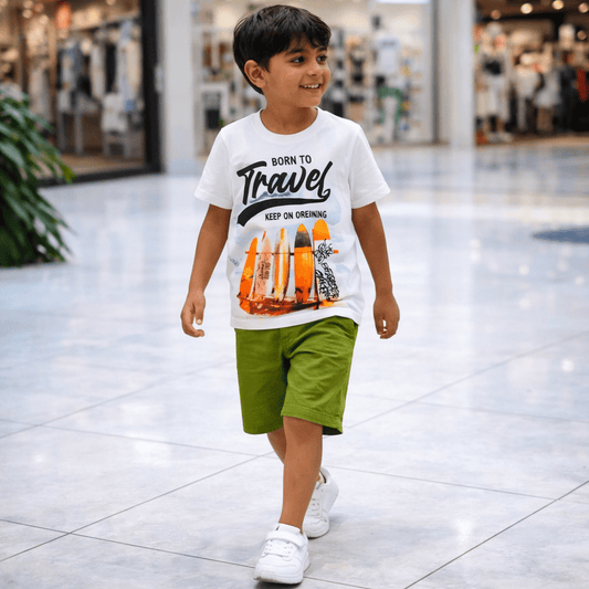 Conjunto camiseta con short