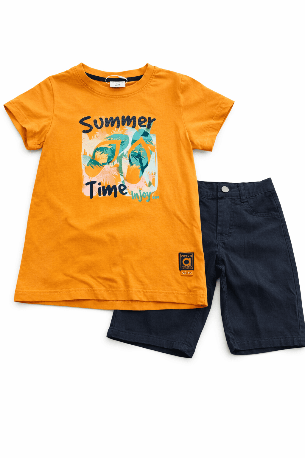 Conjunto casual con bermuda