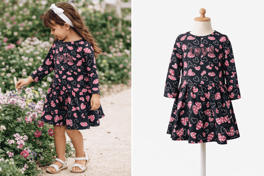 Vestido casual 4-10 Años