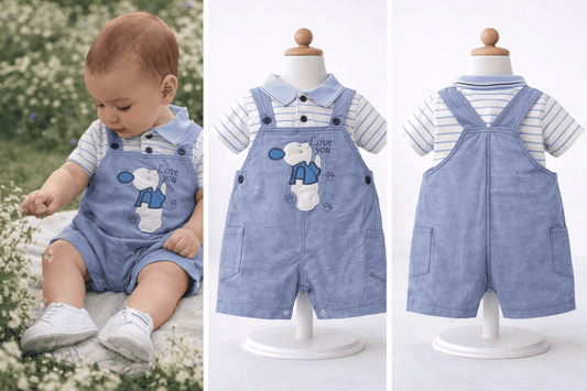 Conjunto polo con peto