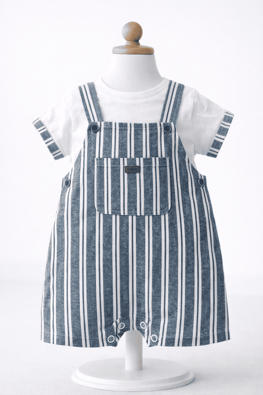 Conjunto camiseta con peto