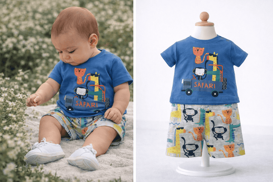 Conjunto camiseta con short