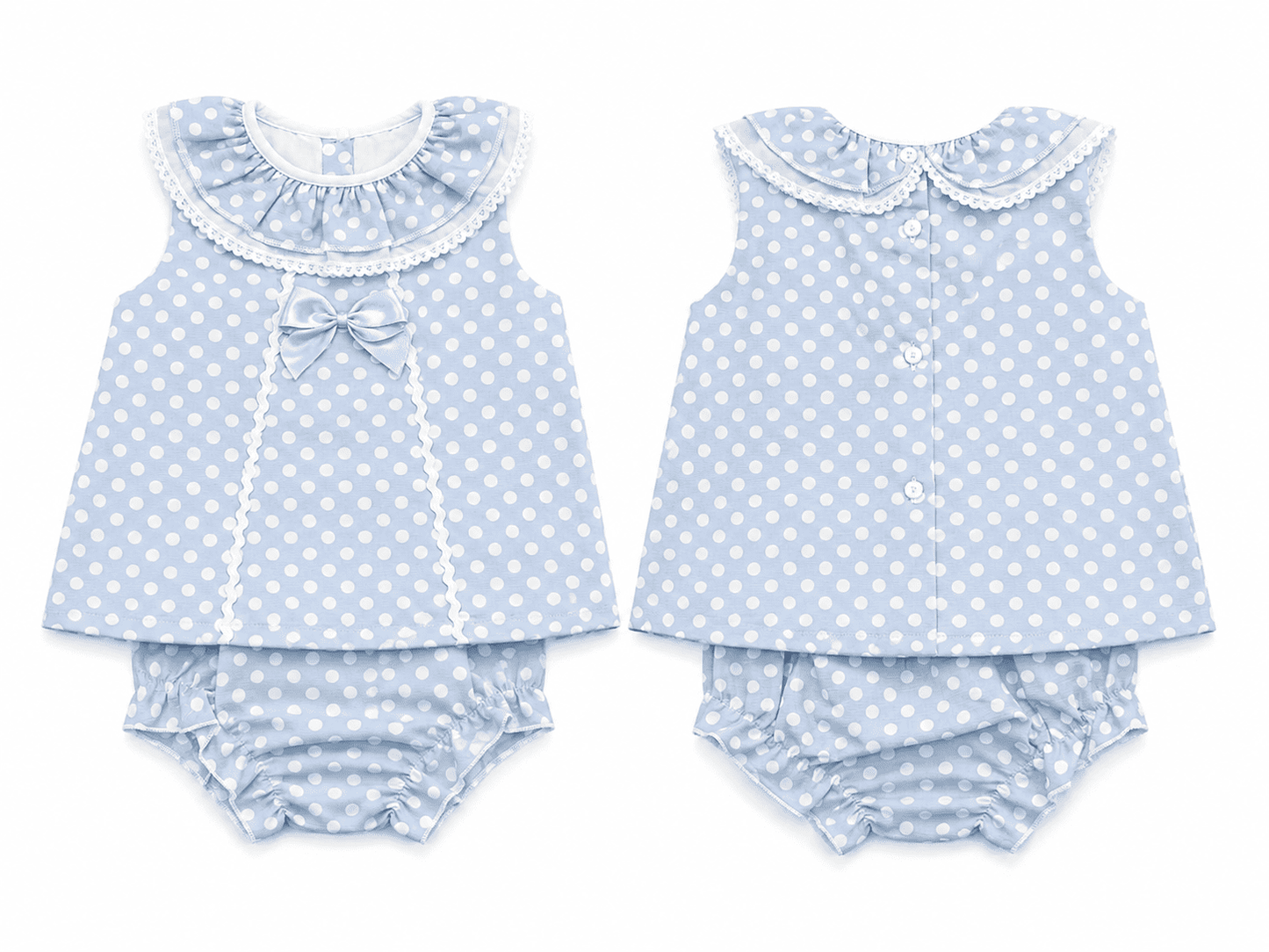 Vestidos con braguita 6m- 18 meses