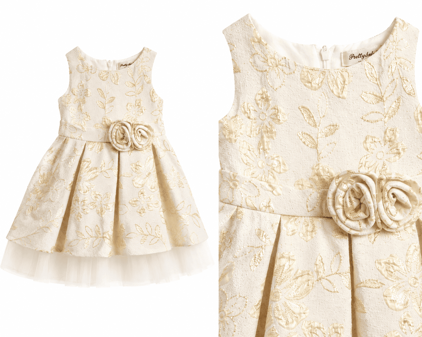 Vestido de ceremonia 6m- 36 meses