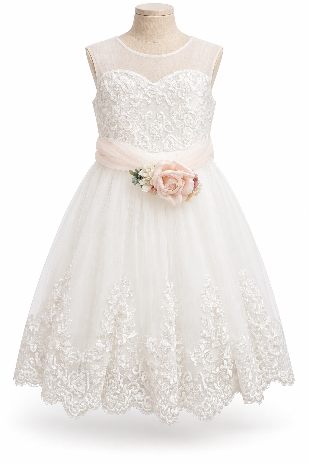 Vestido de ceremonia 4-14 Años