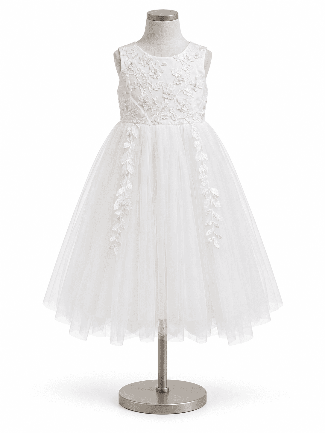 Vestido largo de ceremonia 4-14 Años