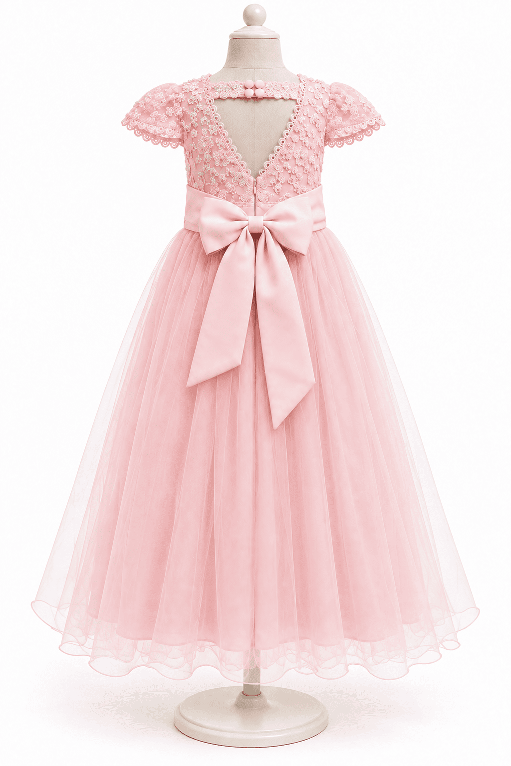 Vestido largo de ceremonia 4-16 Años